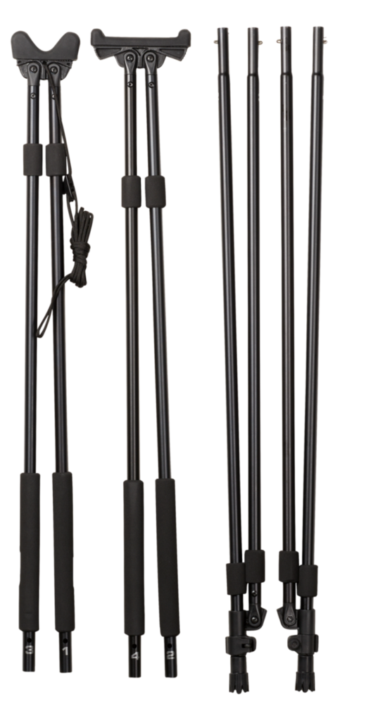 Seeland schietstok Black 4 poten 