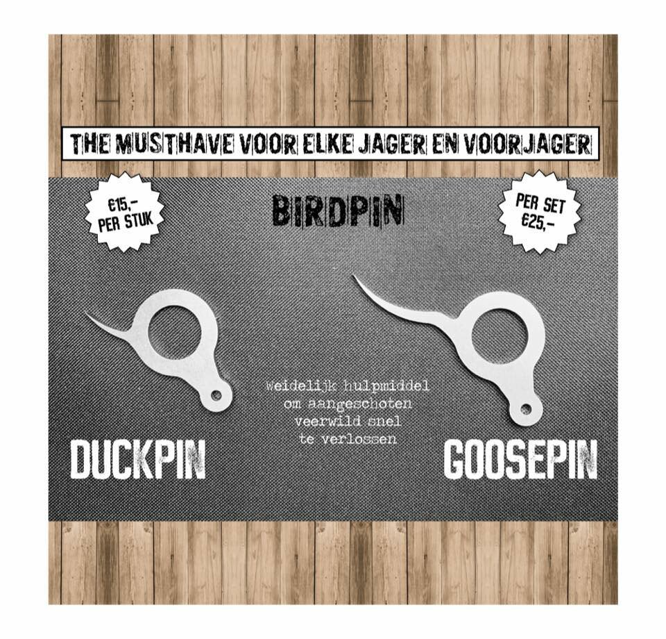 Birdpin Goosepin &ndash; Humane afvangpen voor ganzen 