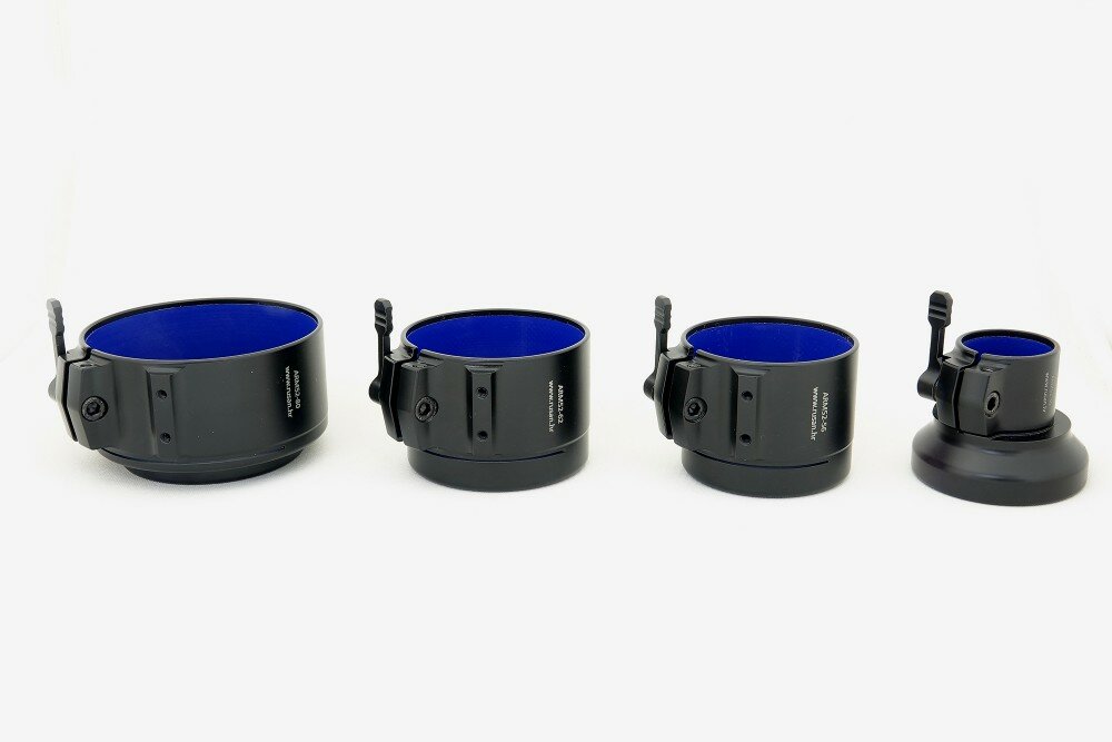 Rusan Q-R adapter for devices with thread M52x0.75 - &Oslash; voorzet kijker adapter 