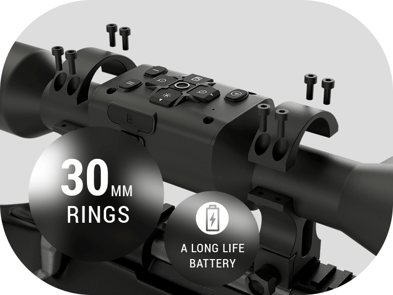 ATN OPTICS Rifle Scope Day &amp; Night X-Sight 5 5-20x met LRF