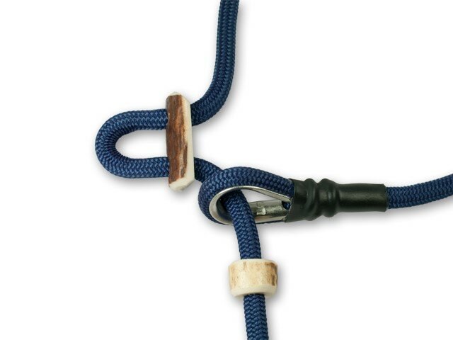 Mystique&reg; Field trial moxon Lijn 6mm 150cm Blauw met hoornstopper