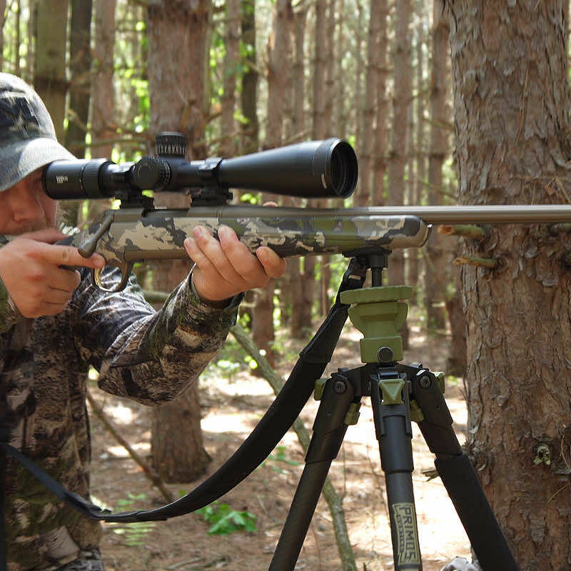 Primos Edge Carbon Fiber Shooting Stick, w/Spartan MagnaSwitch