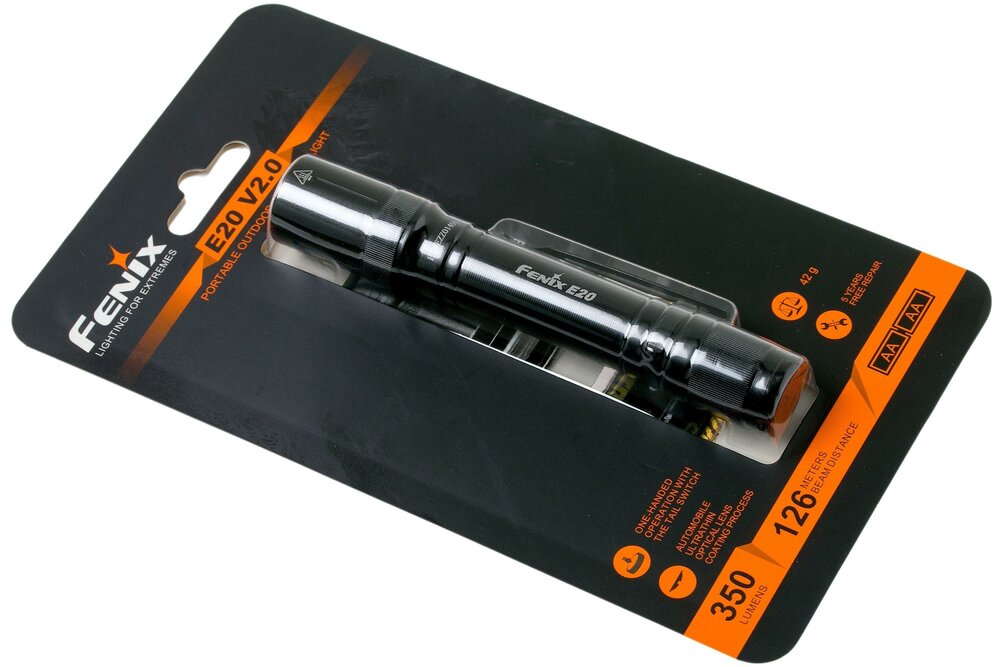 Fenix E20 V2.0 Tactische Zaklamp