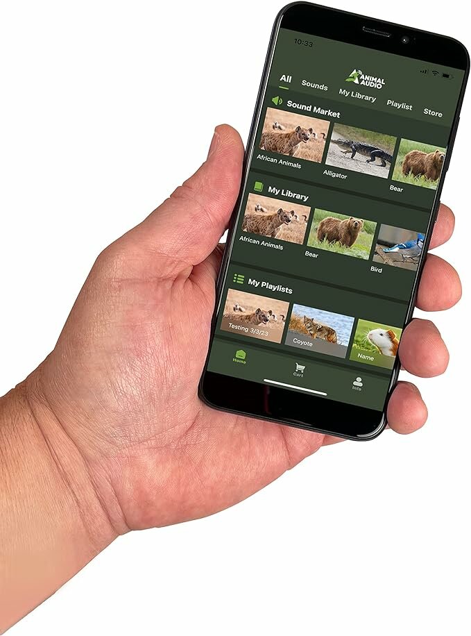 Icotec NOMAD+ Programmeerbare lokker met afstandsbediening en Bluetooth/ europese ganzen, kraaien&nbsp;en vossen geluiden