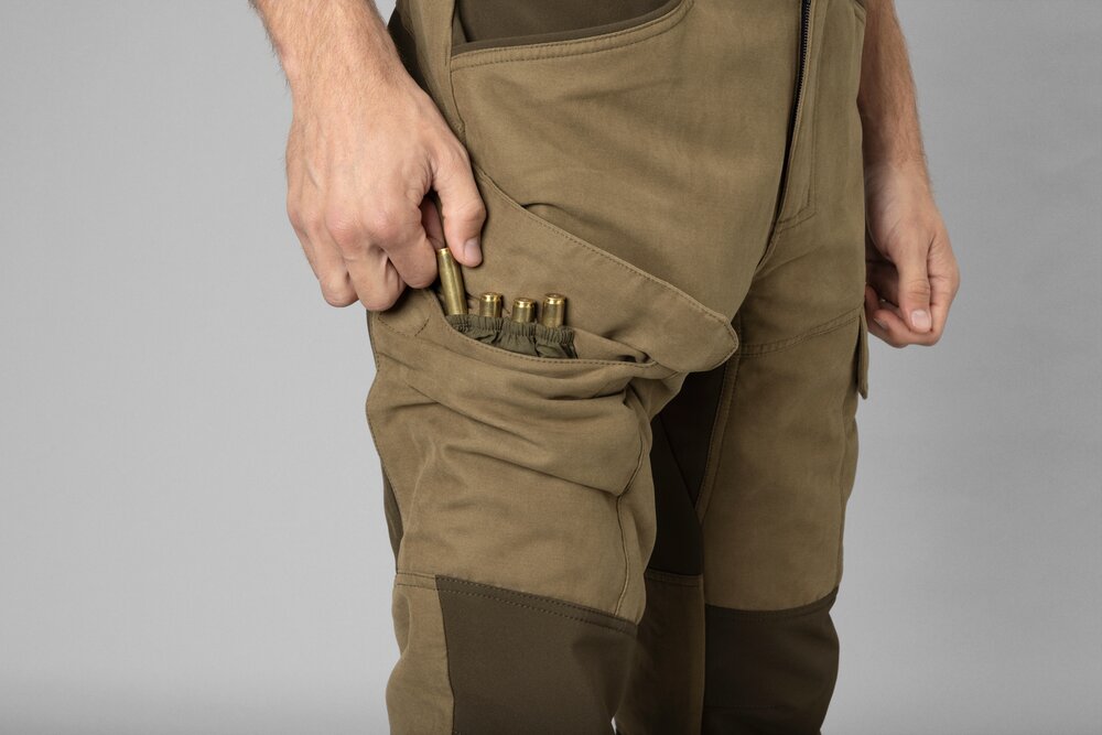 H&auml;rkila Scandinavian Trousers  32inch"- Dark antique bronze / Willow green