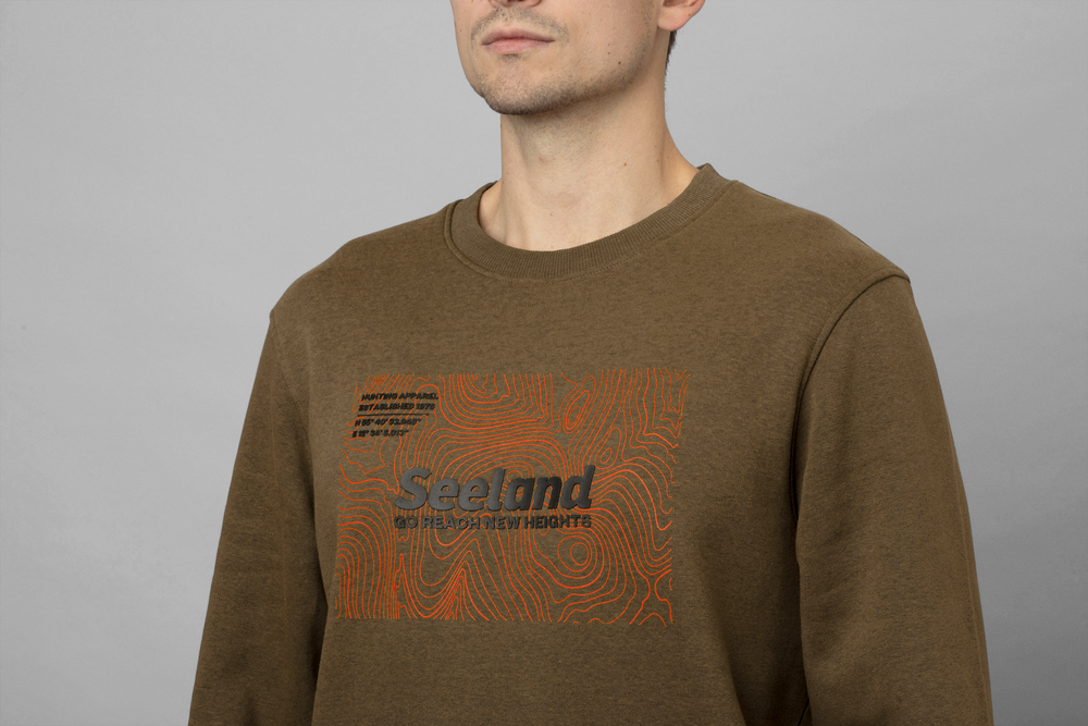 Seeland Pulse Sweatshirt Dark Olive