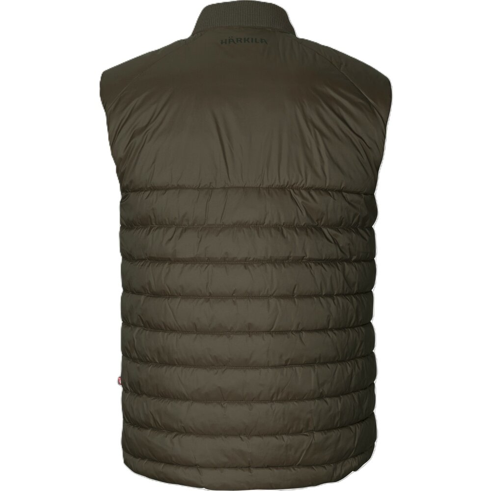 H&auml;rkila Logmar Insulated Packable Waistcoat - Willow green