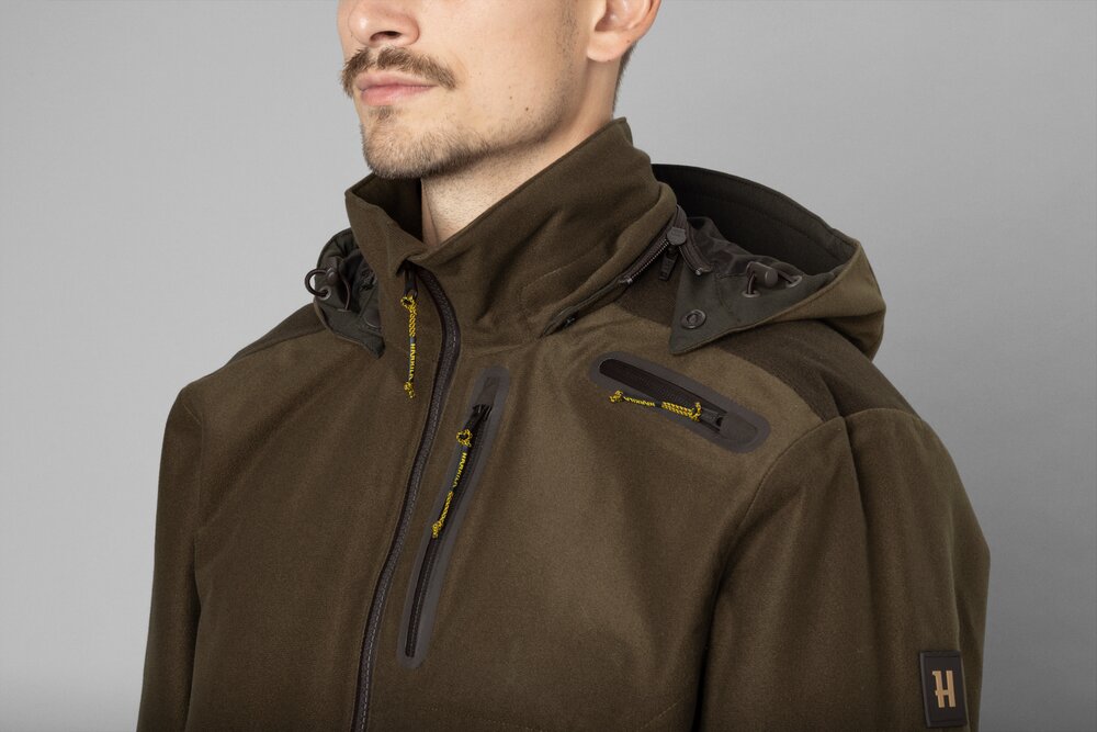 H&auml;rkila Forest Hunter GTX Jacket - Hunting green / Shadow brown