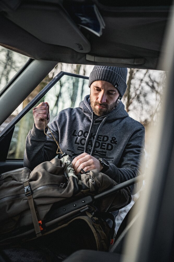 H&auml;rkila Loaded Hoodie - Grey melange
