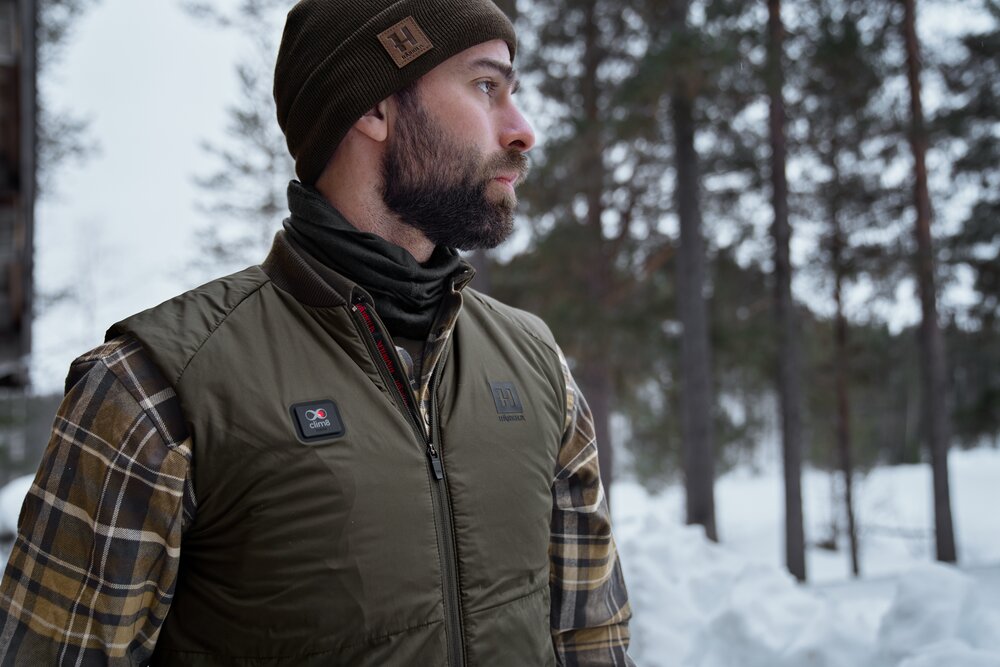 H&auml;rkila Clim8 Base Waistcoat - Willow green