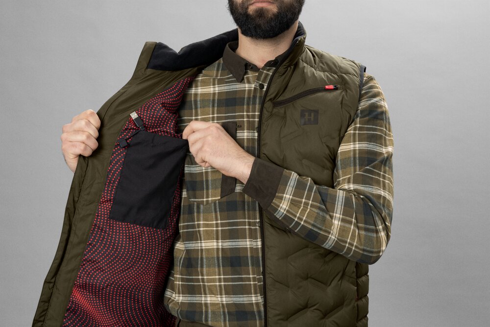 H&auml;rkila Clim8 Insulated Waistcoat - Willow green