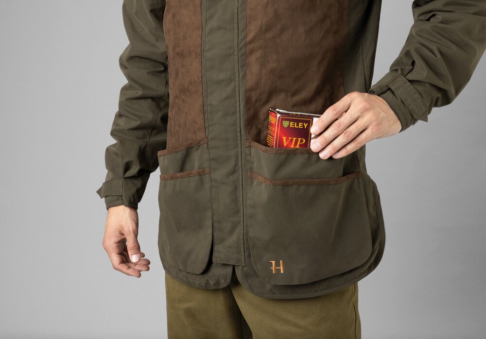 H&auml;rkila Rannoch HWS Shooting Jacket - Willow green