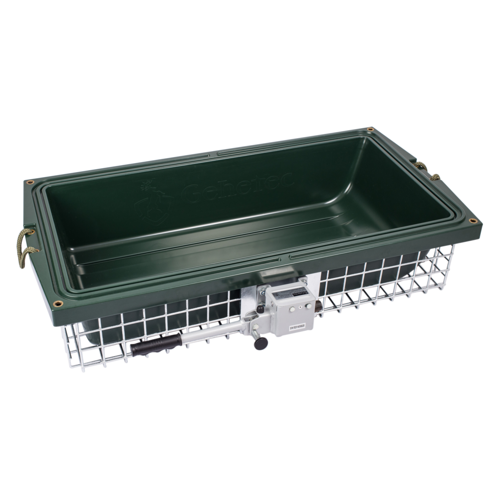 Gehetec Wilddrager 122 MAXI  met snelsluiting en wildbak incl. 2 rubberen spanners