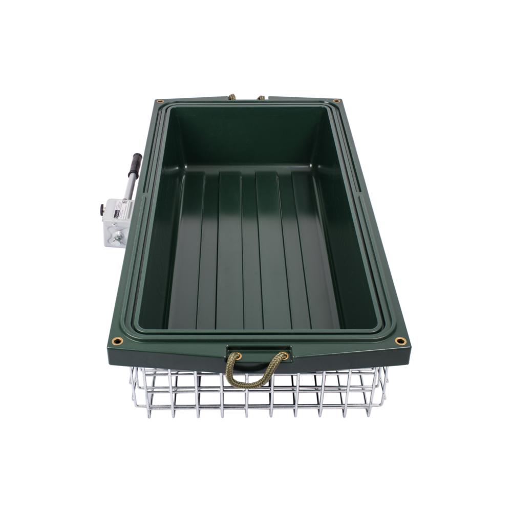 Gehetec Wilddrager 122 MAXI  met snelsluiting en wildbak incl. 2 rubberen spanners
