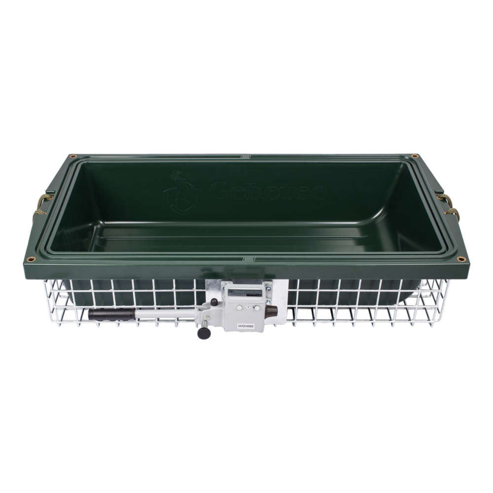 Gehetec Wilddrager 122 MAXI  met snelsluiting en wildbak incl. 2 rubberen spanners