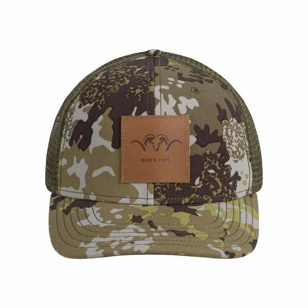 Blaser leather badge cap huntec camouflage