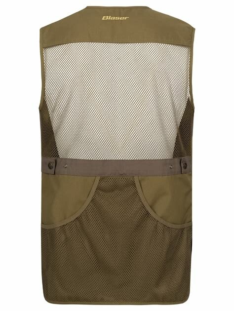 Blaser club schietvest dark olive