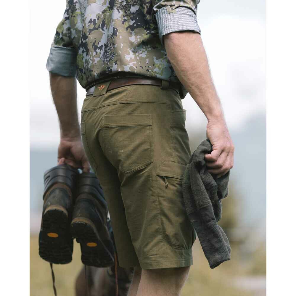231074-113/566 Blaser Airflow shorts 23 dark olive