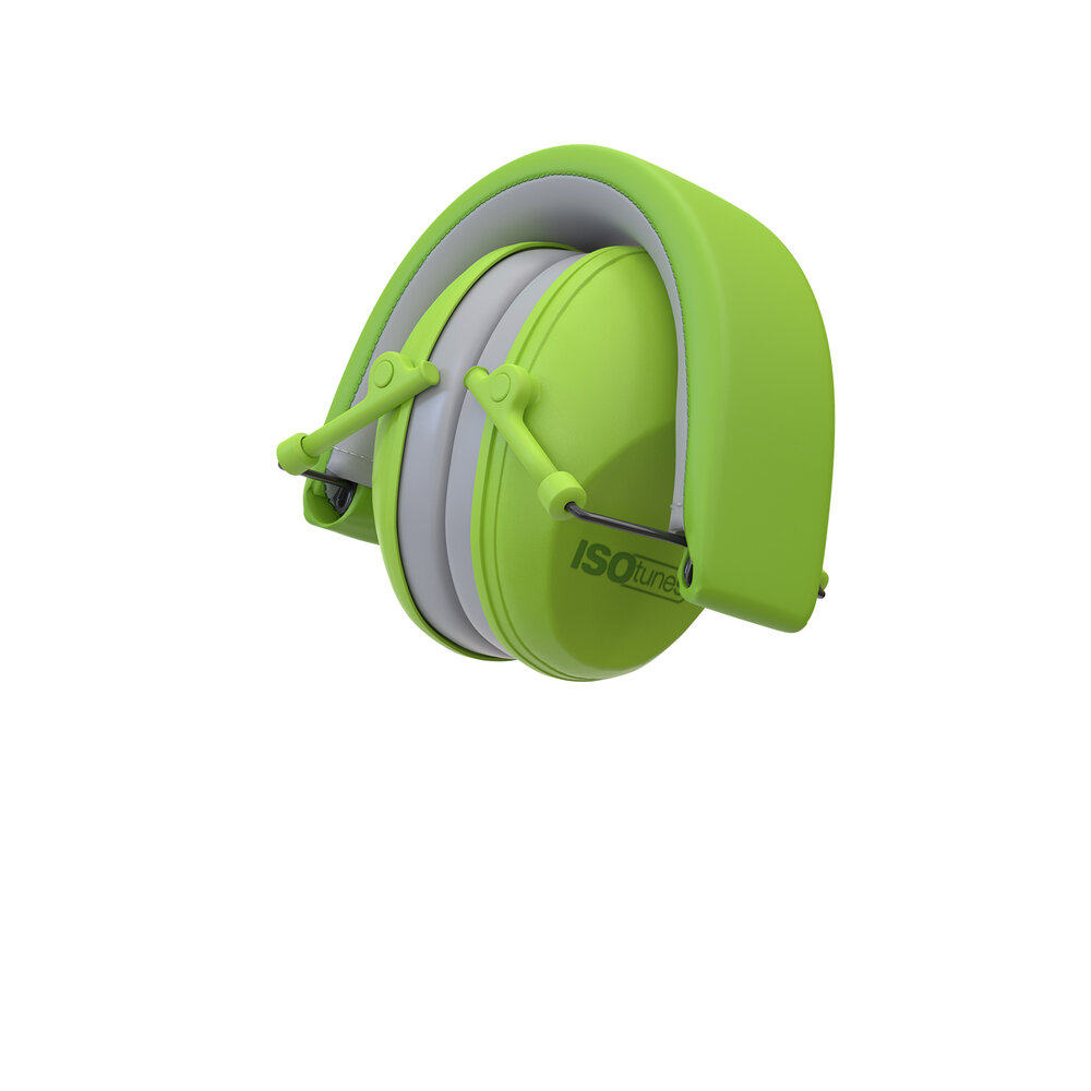 ISOtunes Junior Defender gehoorsbescherming groen