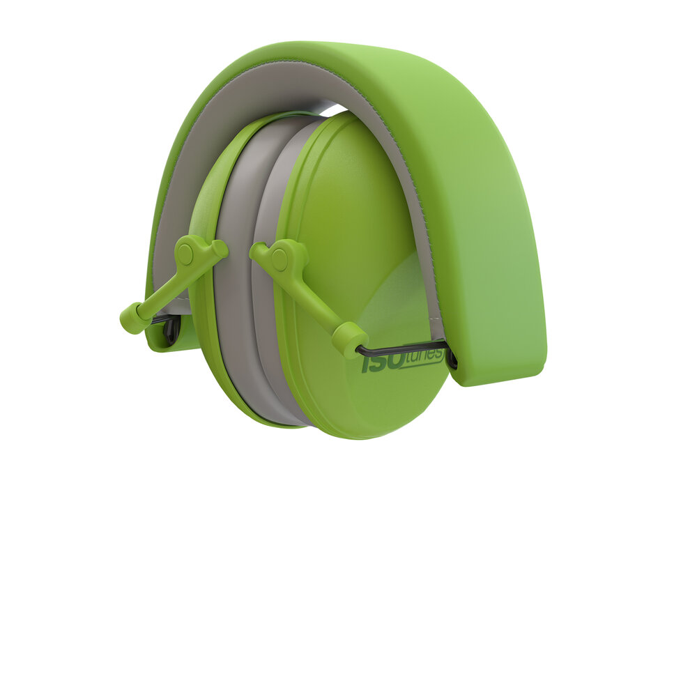ISOtunes Junior Defender gehoorsbescherming groen