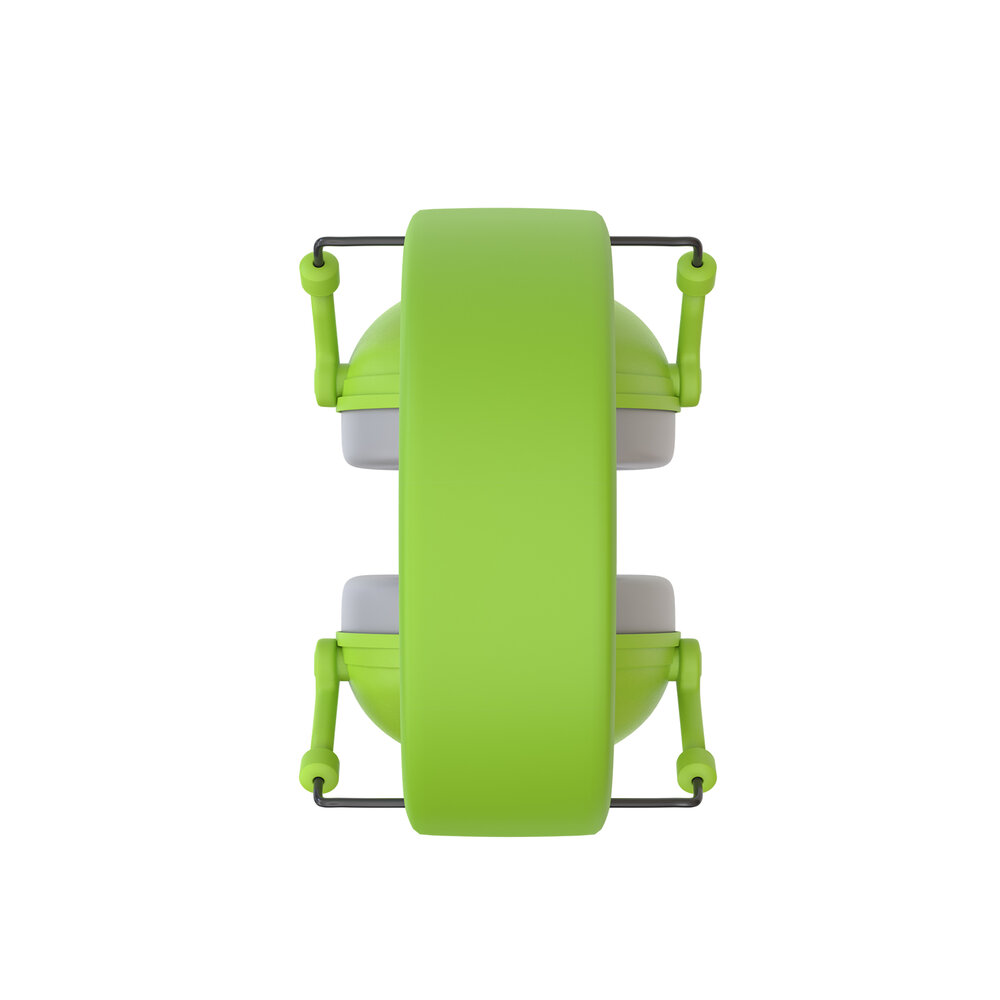 ISOtunes Junior Defender gehoorsbescherming groen