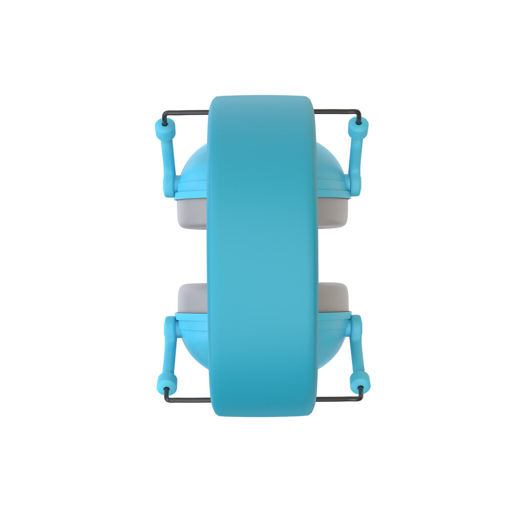 ISOtunes Junior Defender gehoorsbescherming blauw