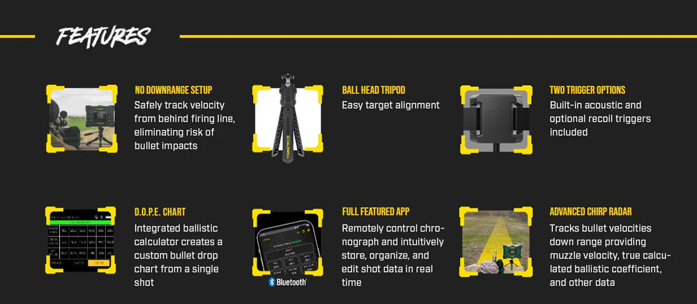 Caldwell VelociRadar Chronograaf &ndash; Hypernauwkeurige Metingen voor de Professionele Schutter