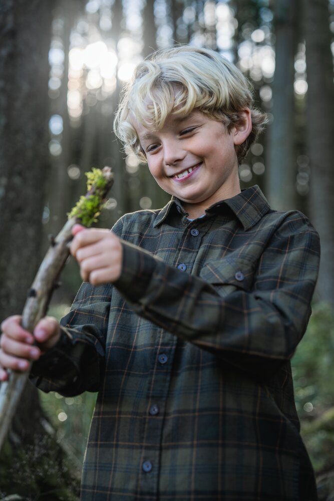 Seeland Glen junior flannel shirt