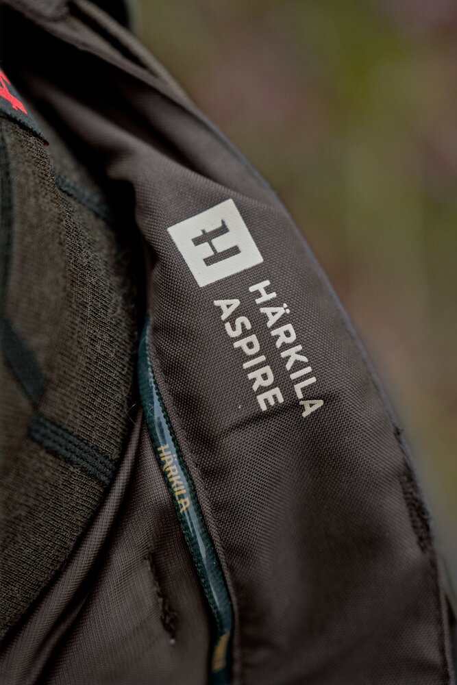 H&auml;rkila Aspire HWS Trousers - Hunting green/Shadow brown,32"