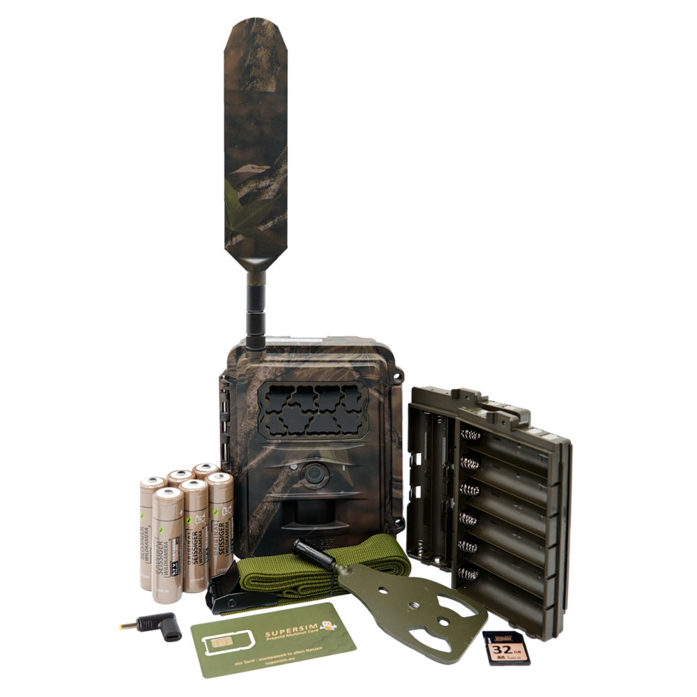SEISSIGER Base-Cam LTE SUPERSIM-Edition Camouflage
