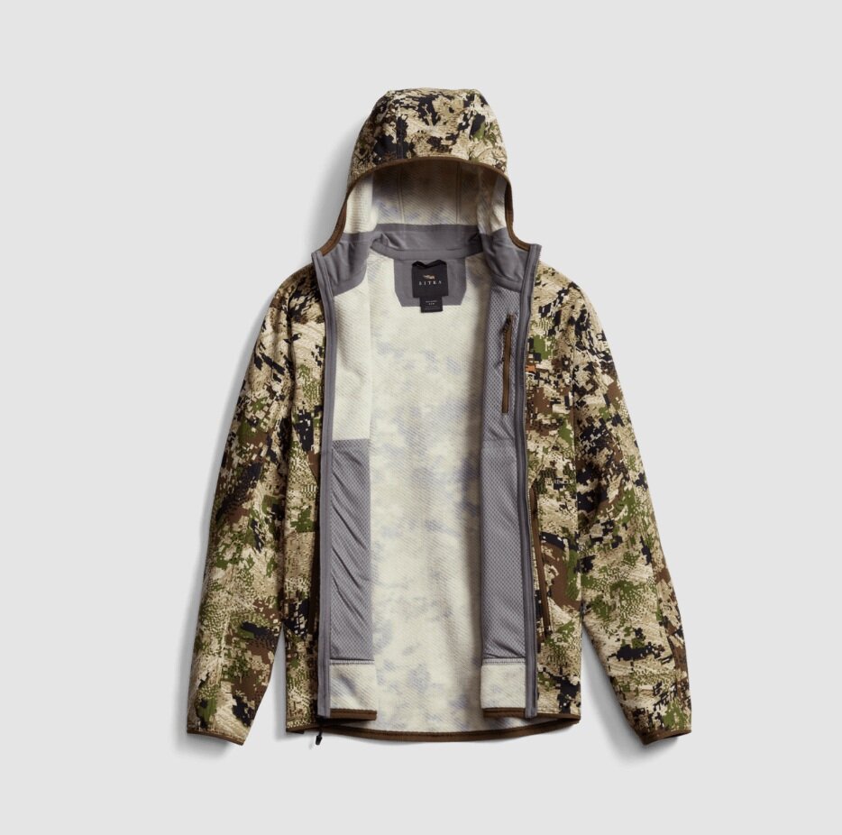 Sitka Alpha Fleece Hooded Jacket -&nbsp;Optifade Subalpine