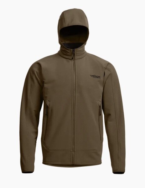 Sitka Alpha Fleece Hooded Jacket -&nbsp;Cattail Brown