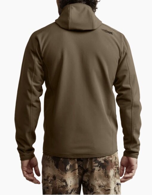 Sitka Alpha Fleece Hooded Jacket -&nbsp;Cattail Brown