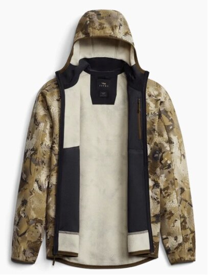 Sitka Alpha Fleece Hooded Jacket -&nbsp;Optifade Waterfowl Marsh