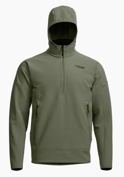 Sitka Alpha Fleece Hoodie - Oliv