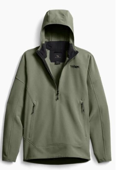 Sitka Alpha Fleece Hoodie - Oliv