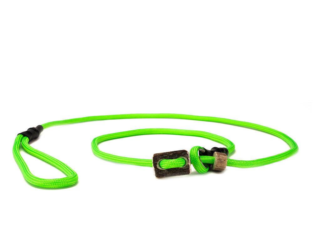 Mystique Field Trial Moxon 6mm 150cm neon groen met hoornstop