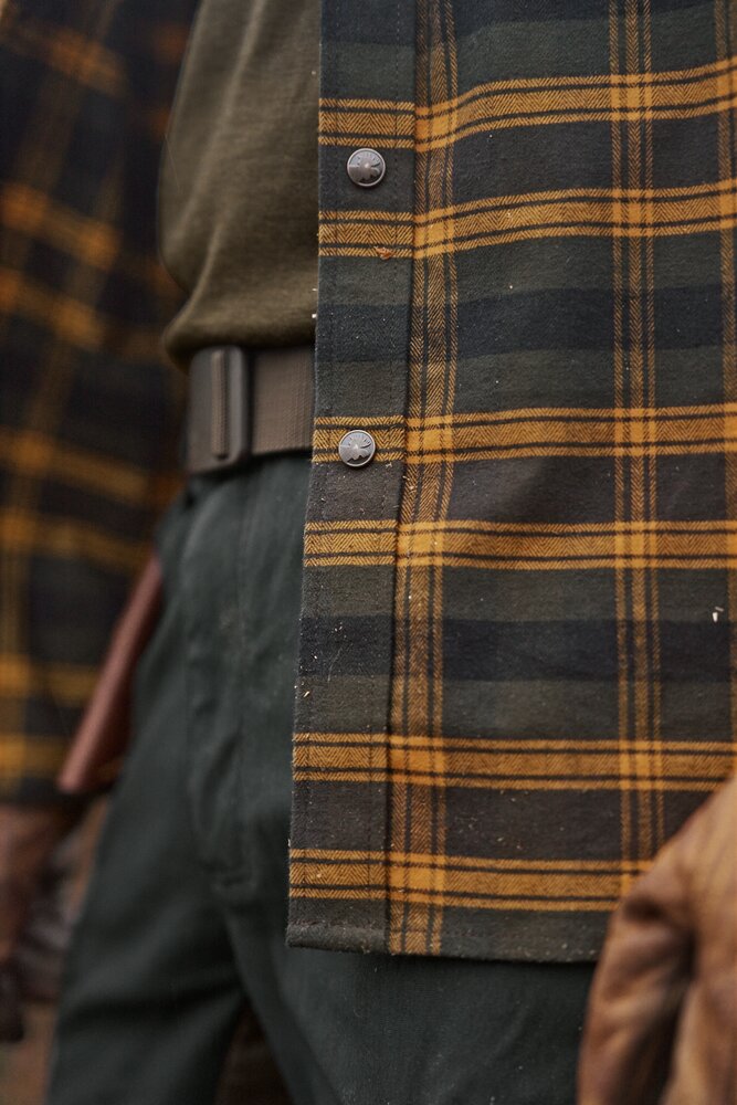 H&auml;rkila Aivak L/S Shirt - Buckthorn brown
