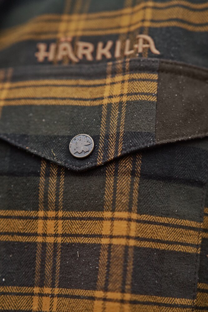 H&auml;rkila Aivak L/S Shirt - Buckthorn brown