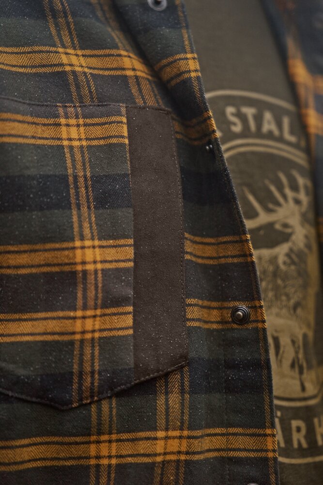H&auml;rkila Aivak L/S Shirt - Buckthorn brown