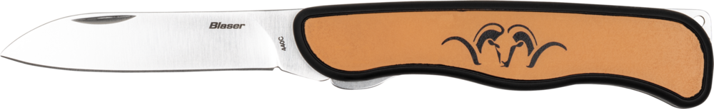 Blaser Vouwmes van 440C-staal met kunststof handgreep en nylon schede