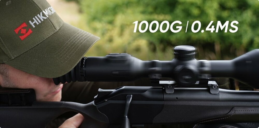 Hikmicro Stellar 3.0 SH 50 L Thermal Rifle Scope met LRF (30mm Tube)