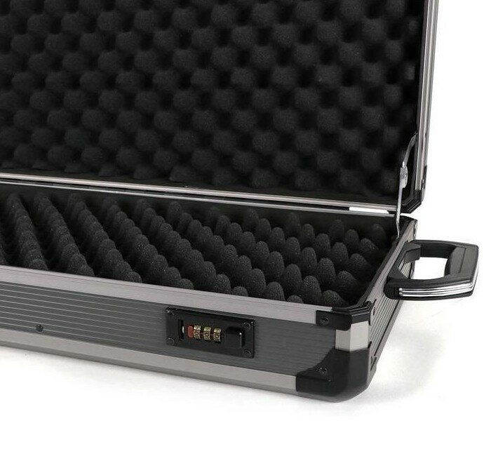 Jacob Winter Geweerkoffer aluminium Flightcase 123cm