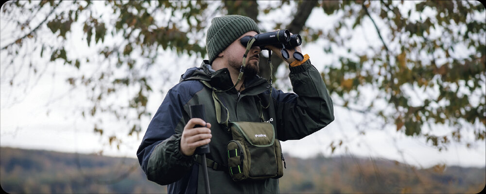 PIXFRA Draco D335-4K LRF &ndash; Multispectrale Warmtebeeld &amp; Nachtzicht Verrekijker met Laserafstandsmeter