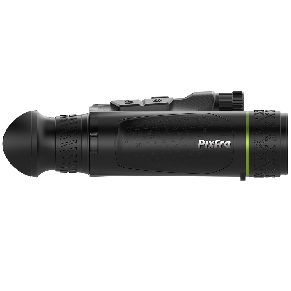 PIXFRA Draco D335-4K LRF &ndash; Multispectrale Warmtebeeld &amp; Nachtzicht Verrekijker met Laserafstandsmeter
