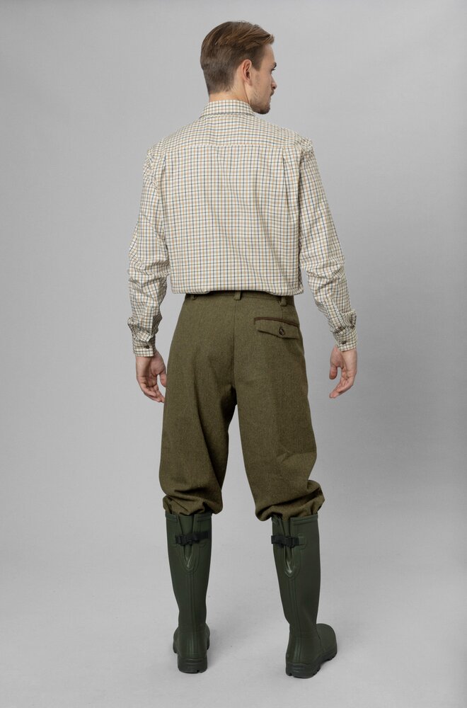 403048005 Seeland Oxford shooting shirt  classic blue/classic brown check