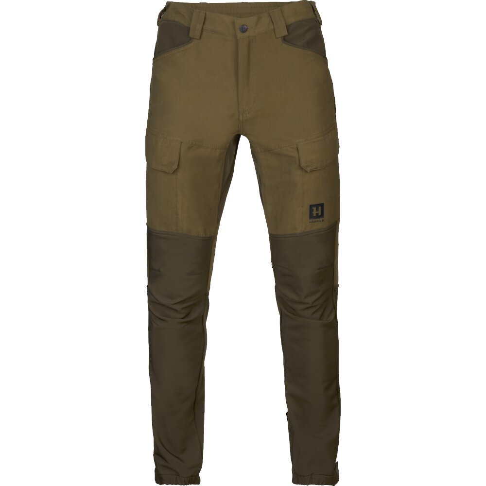 101480091 Harkila scandinavian trousers dark olive willow green