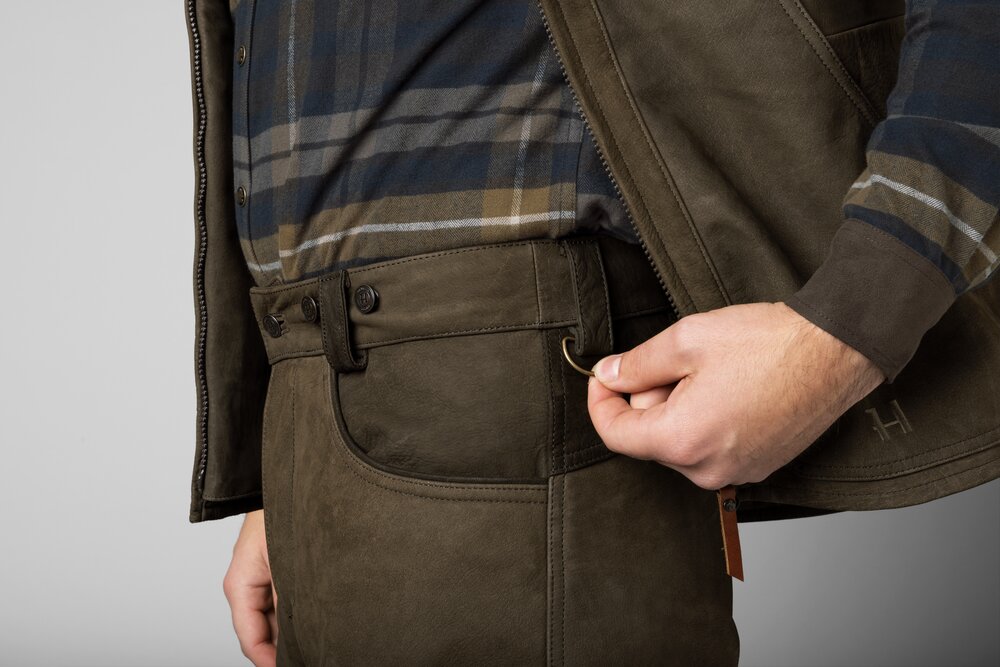 1101223 Harkila pro hunter leather trousers
