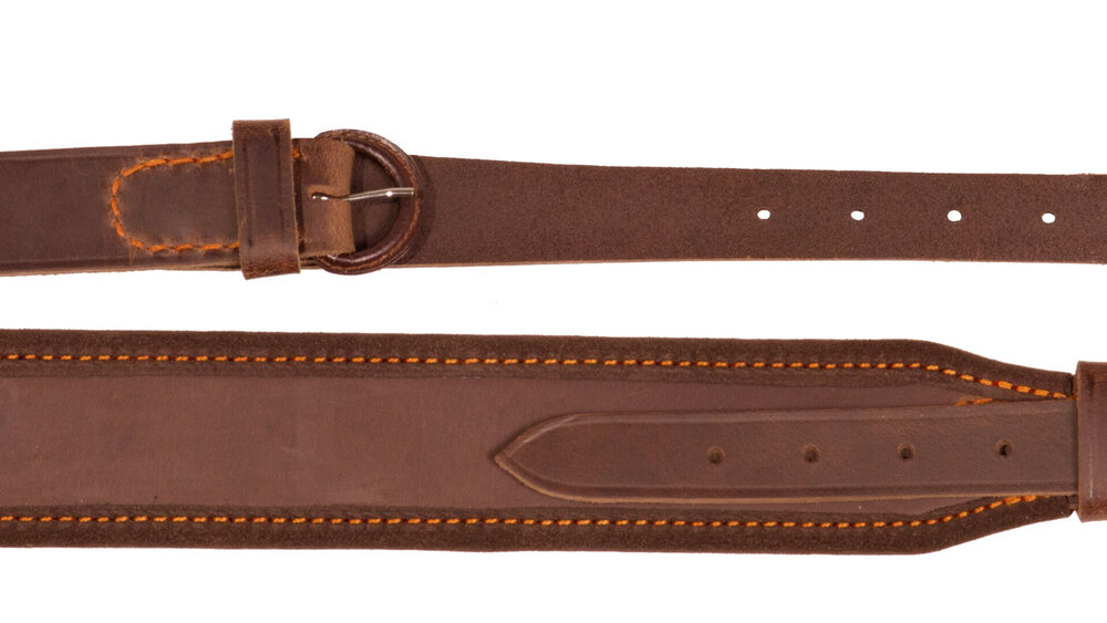AKAH Gewehrriem van Buffelleder &ndash; Luxe Jachtgeweer Riem met Pull-Up Effect
