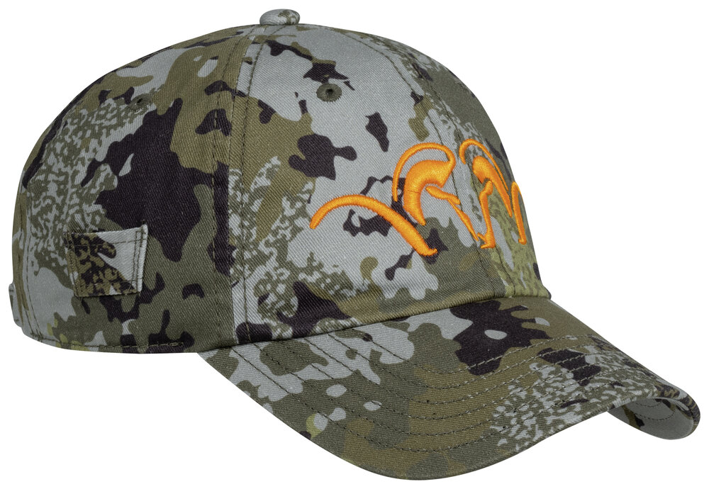 Blaser HunTec LP Cap &ndash; Camo Jachtpet met Argali Logo en Verstelbare Pasvorm